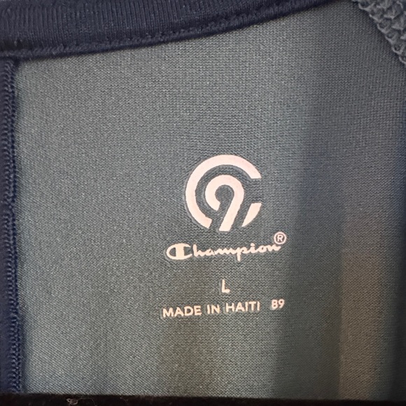 Champion Women’s Teal Short Sleeve Shirt - Picture 3 of 6